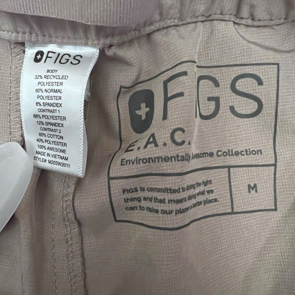 Figs Scrubs Jogger E.A.C Tan Medium - Picture 5 of 10
